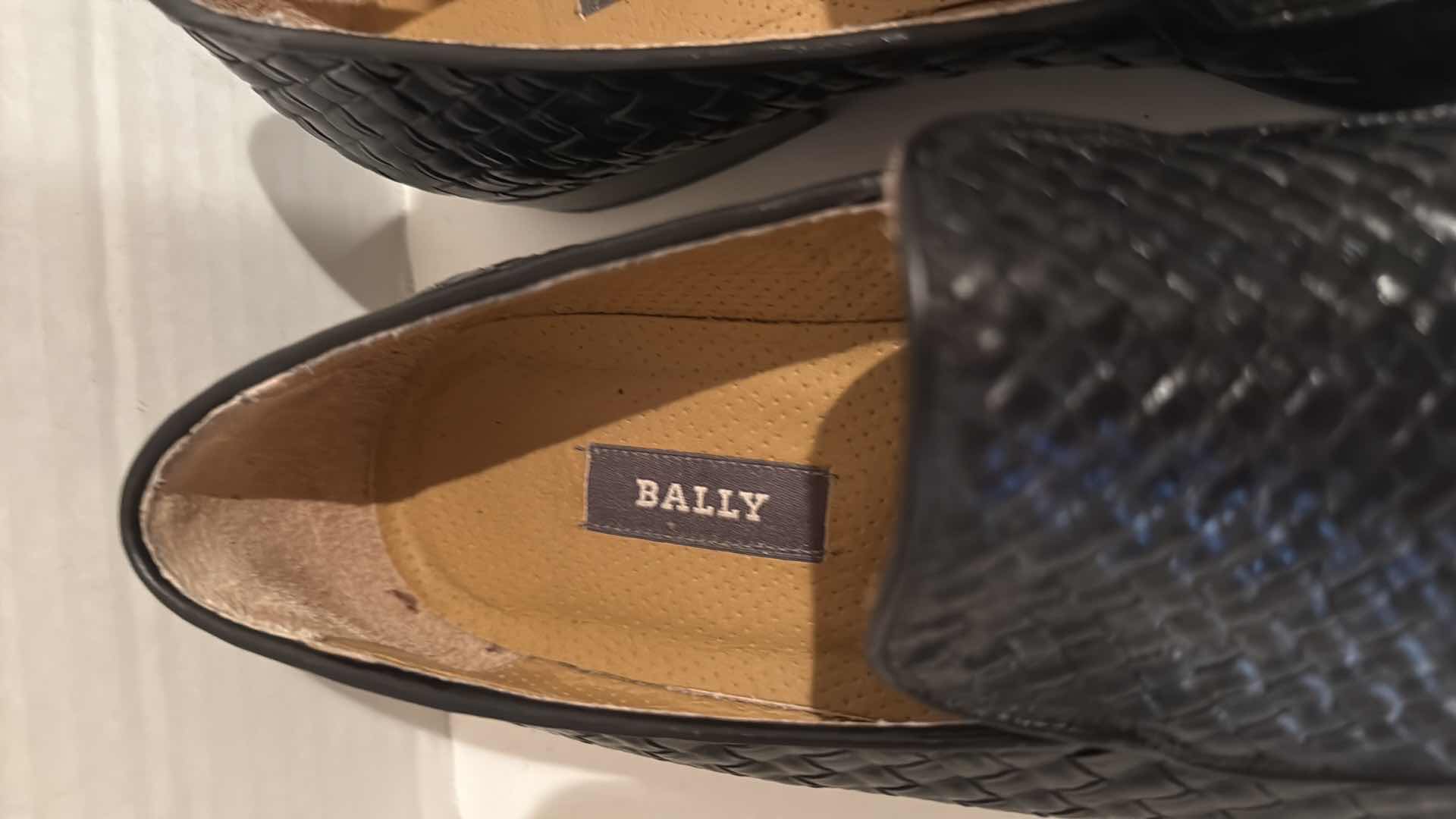 Photo 1 of 2-PAIRS MEN’S BALLY DESIGNER LOAFER SHOES (SIZE 10)