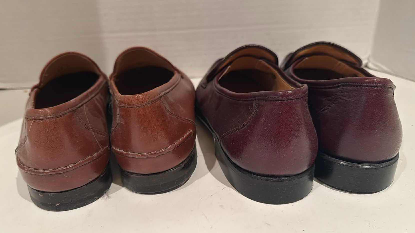 Photo 1 of 2-PAIRS MEN’S BALLY DESIGNER LOAFER SHOES (SIZE 9.5-10)