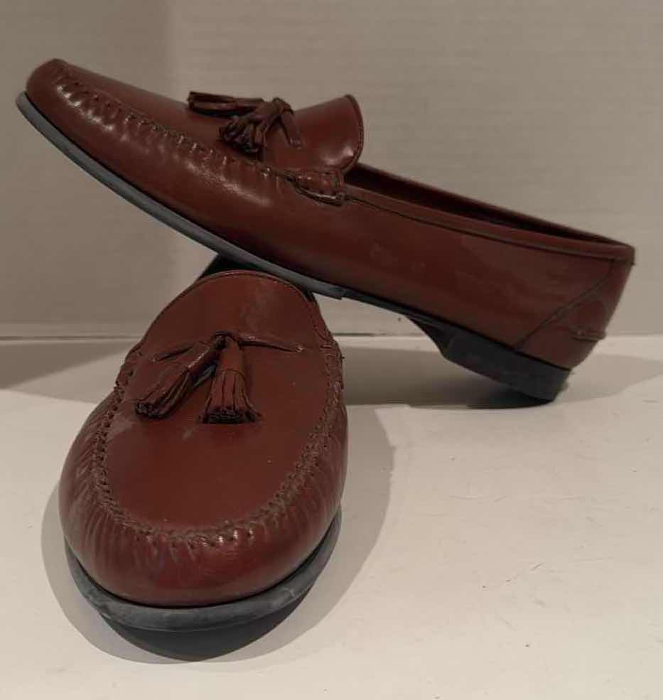 Photo 1 of 2-PAIRS MEN’S BALLY DESIGNER LOAFER SHOES (SIZE 9.5-10)