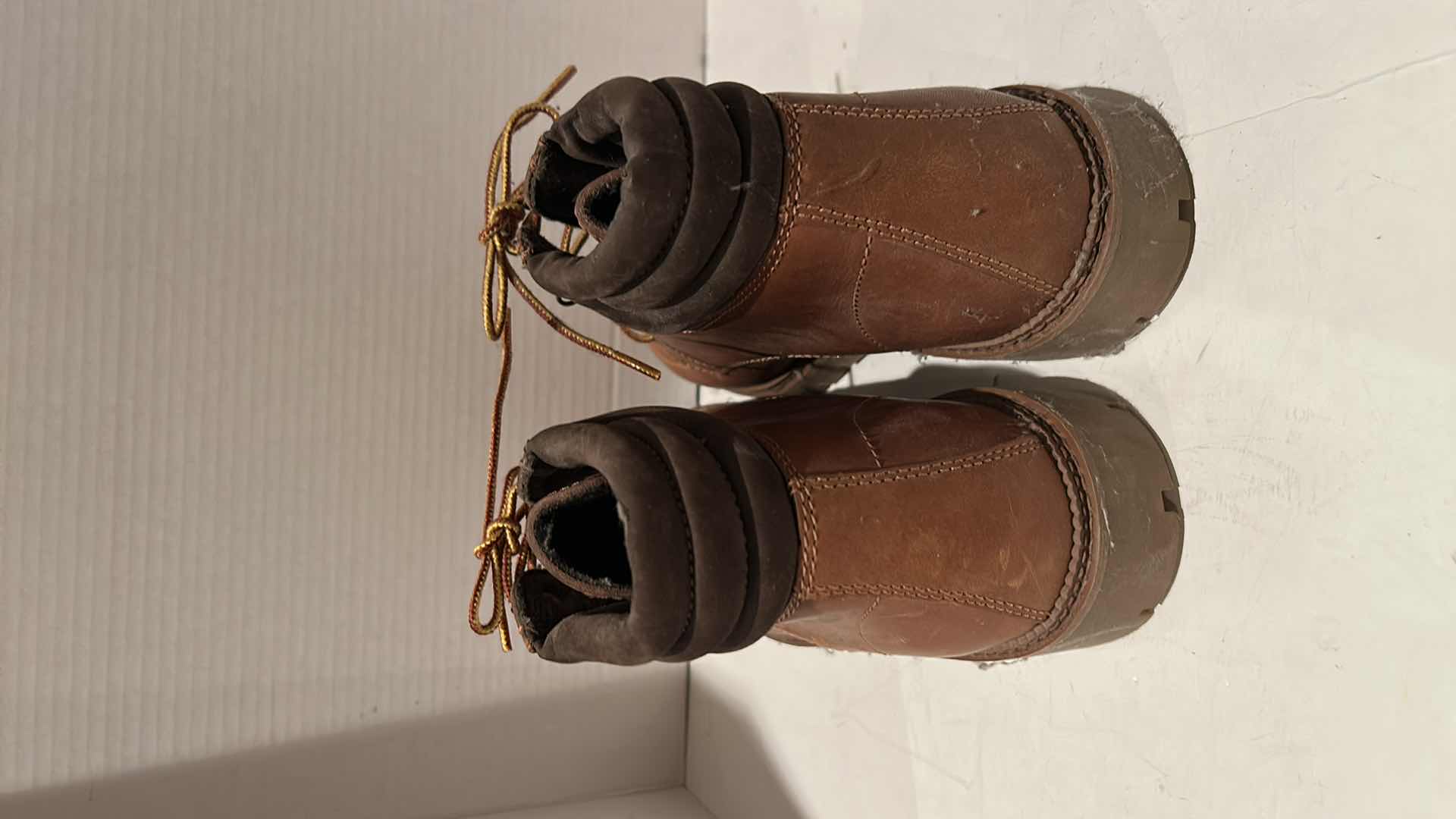 Photo 1 of BASS LEATHER UPPER MENS LACE UP ANKLE BOOTS  SIZE 10 M