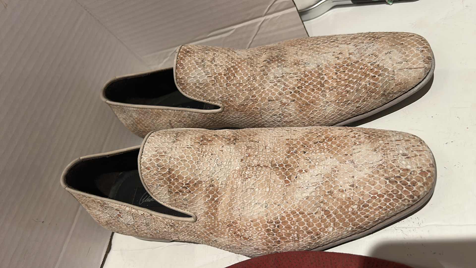 Photo 1 of 3 PAIRS DESIGNER DONALD J PUNER  LOAFERS, SIZE 9.5 TO 10.5