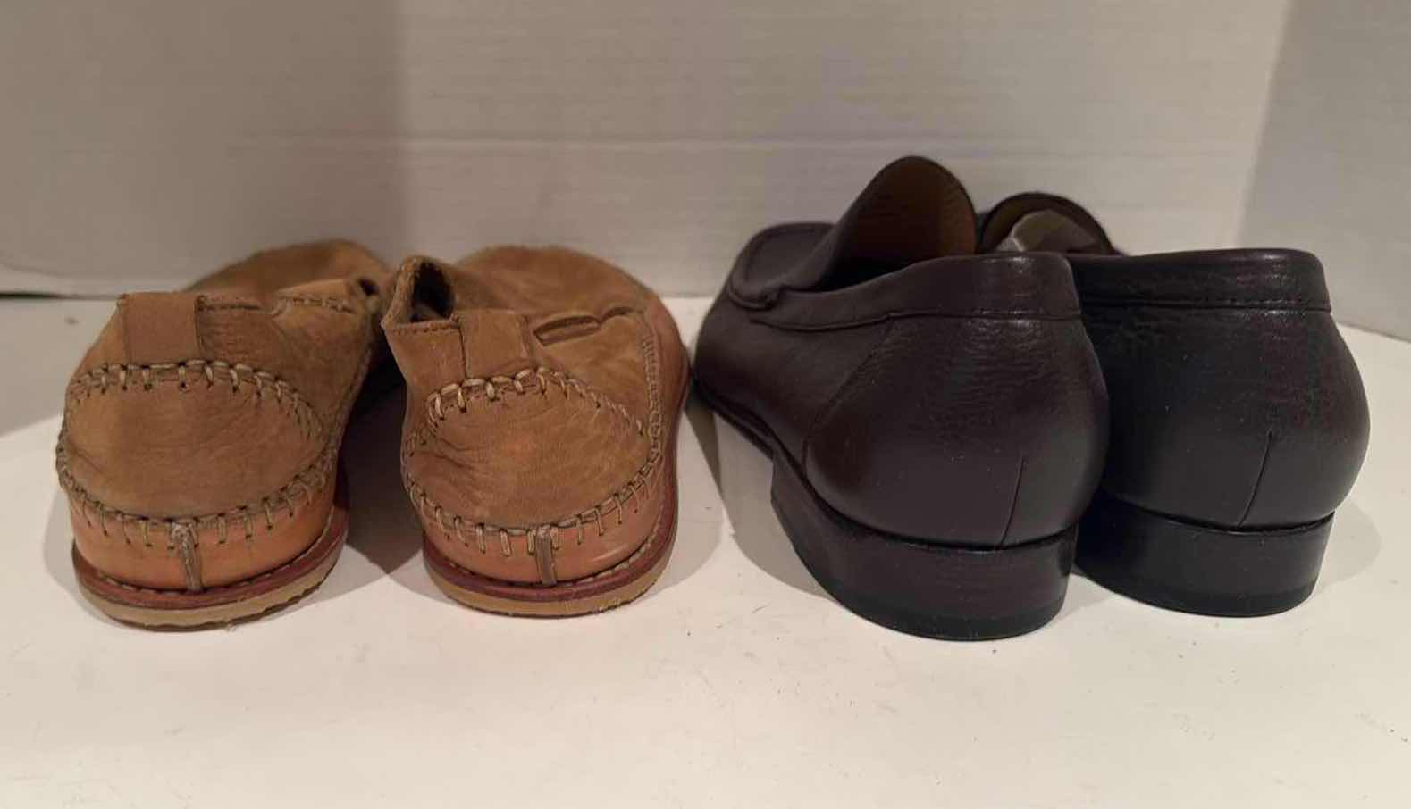Photo 1 of 2-PAIRS COLE HANN MEN’S DESIGNER LOAFER SHOES (9,10)
