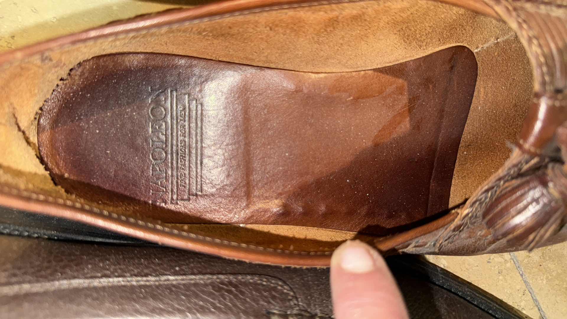 Photo 1 of 6-PAIRS MEN’S DESIGNER SHOES (APPROX. SIZE 9.5-10.5)