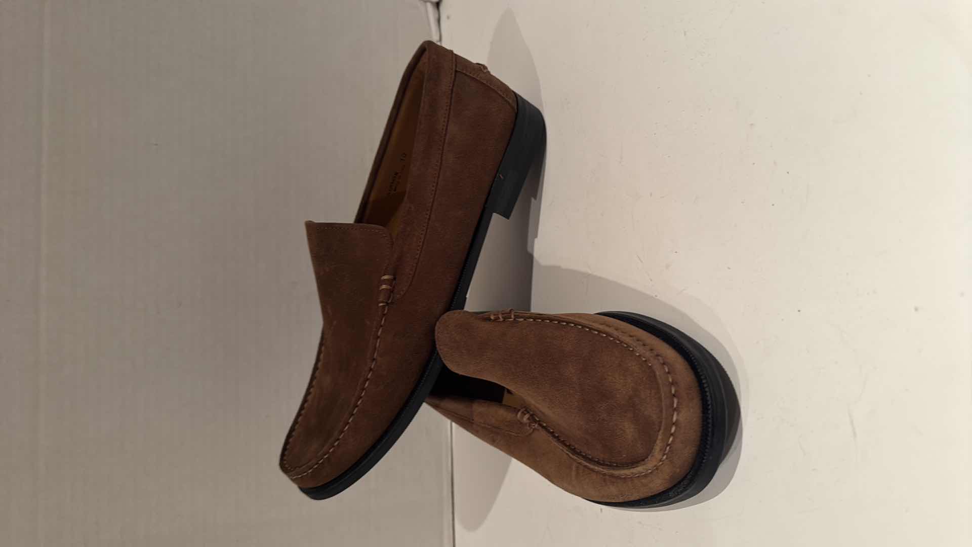 Photo 1 of 3-PAIRS STYLE FIFTH AVENUE MEN’S SUEDE SHOES (SIZE 10)