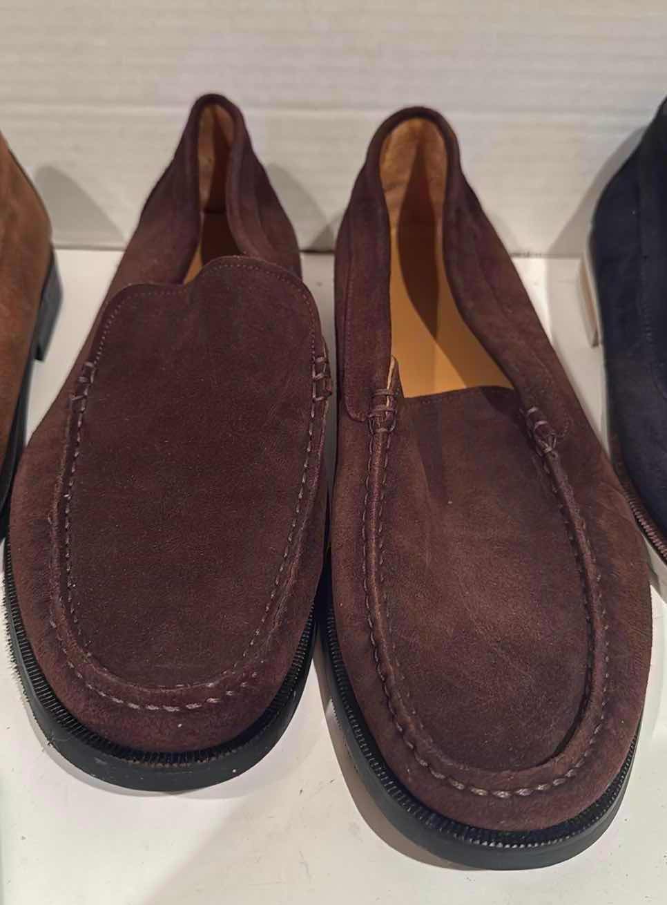 Photo 1 of 3-PAIRS STYLE FIFTH AVENUE MEN’S SUEDE SHOES (SIZE 10)