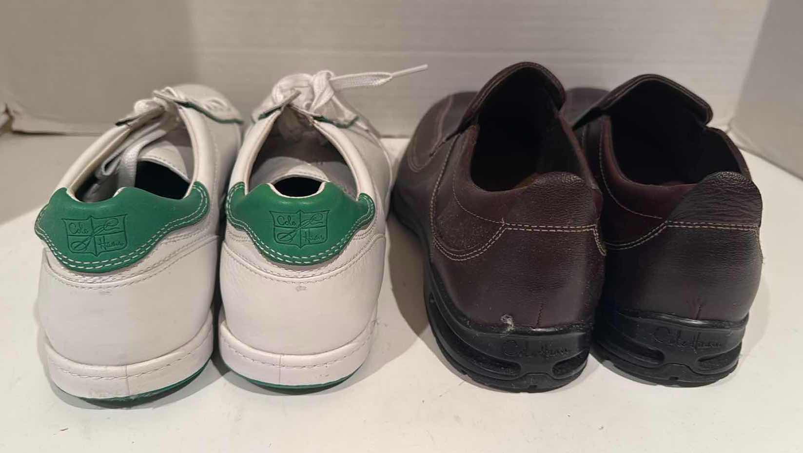 Photo 1 of 2-PAIRS COLE HANN MEN’S DESIGNER SHOES (9.5,10)