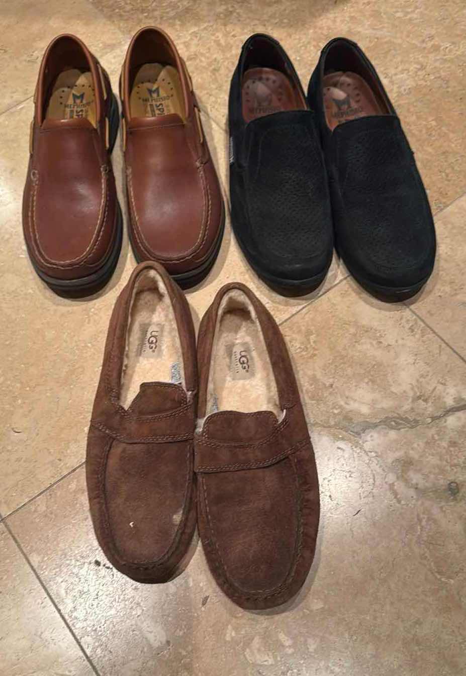Photo 1 of 3-PAIRS MEN’S SHOES (SIZE 10.5)
