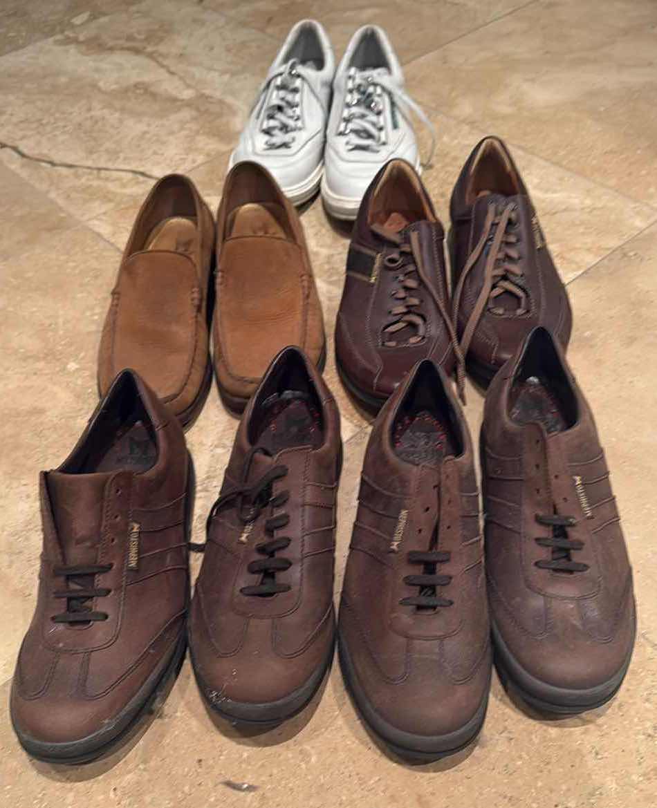 Photo 1 of 5-PAIRS MEPHISTO MEN’S SHOES ( SIZE 10)