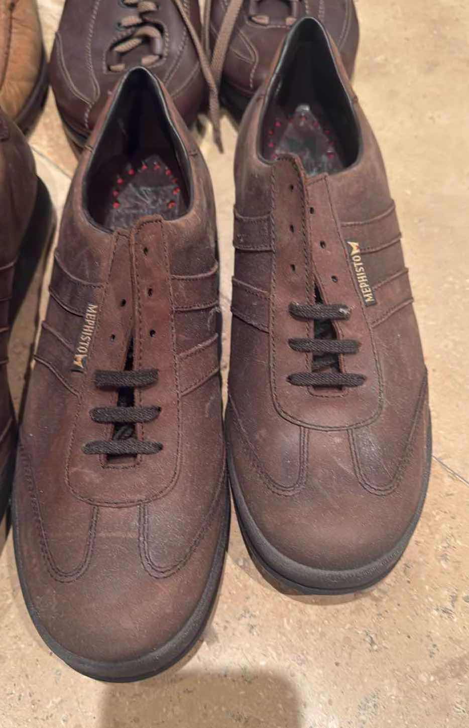 Photo 1 of 5-PAIRS MEPHISTO MEN’S SHOES ( SIZE 10)