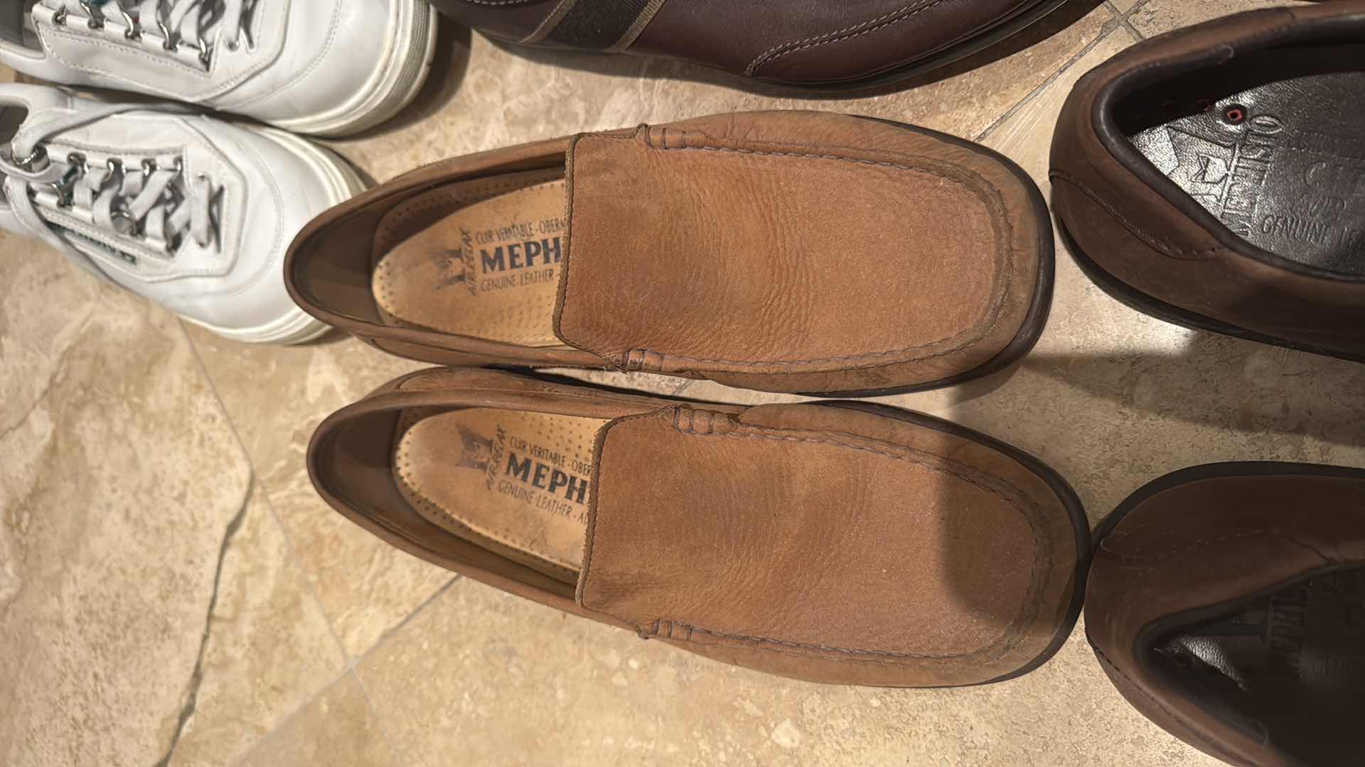 Photo 1 of 5-PAIRS MEPHISTO MEN’S SHOES ( SIZE 10)
