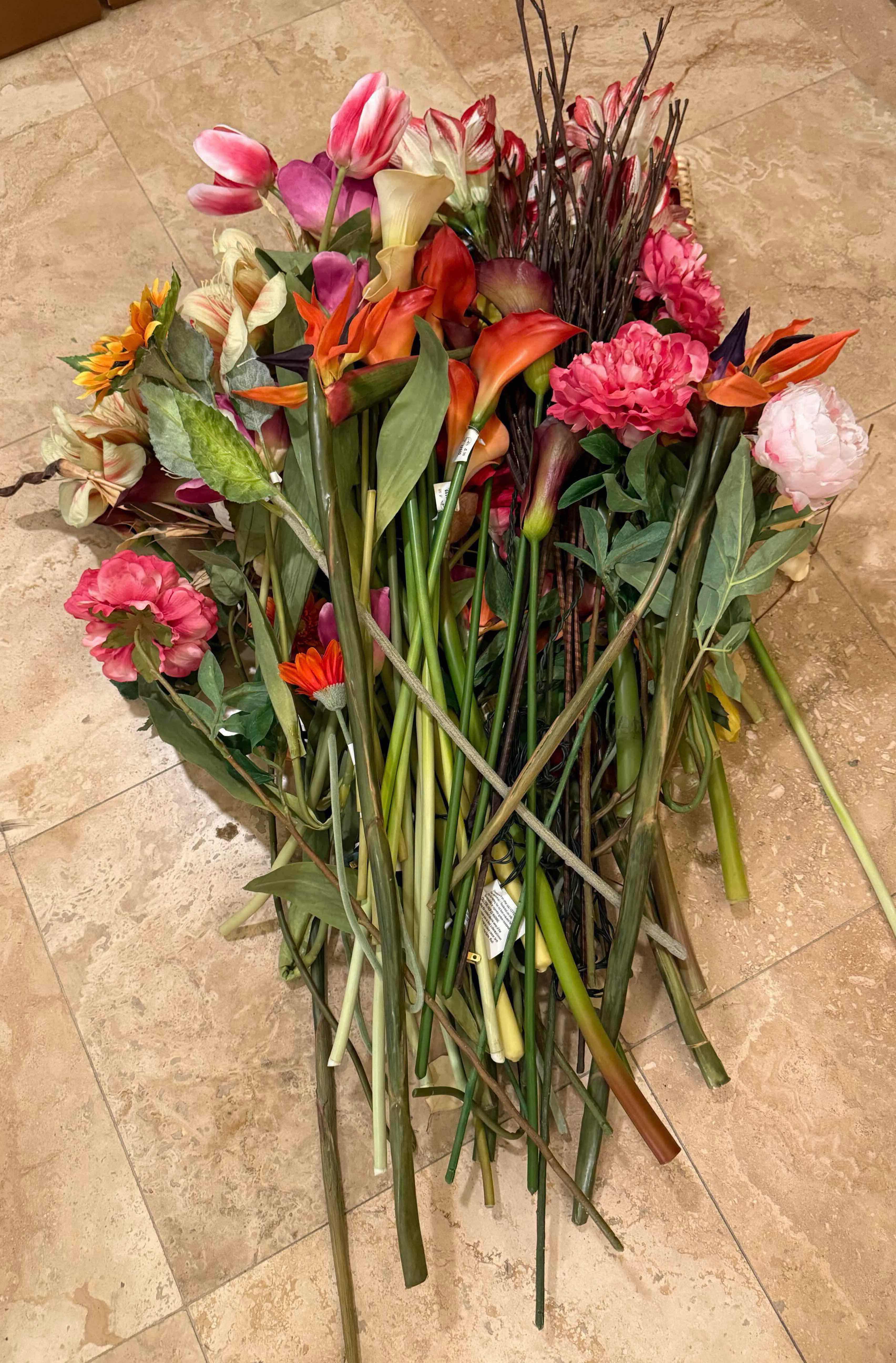 Photo 1 of LONG STEM FAUX FLOWERS