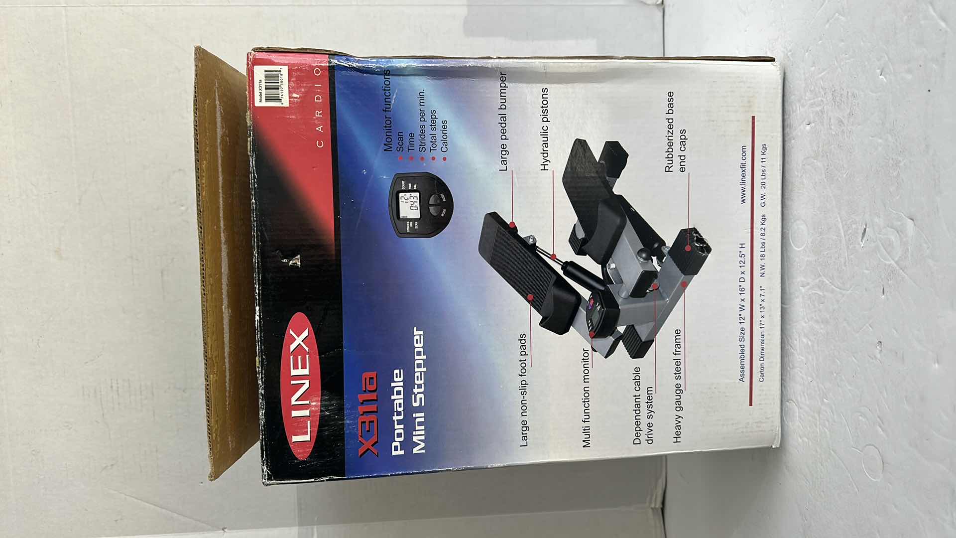 Photo 1 of NIB LINEX PORTABLE MINI STEPPER