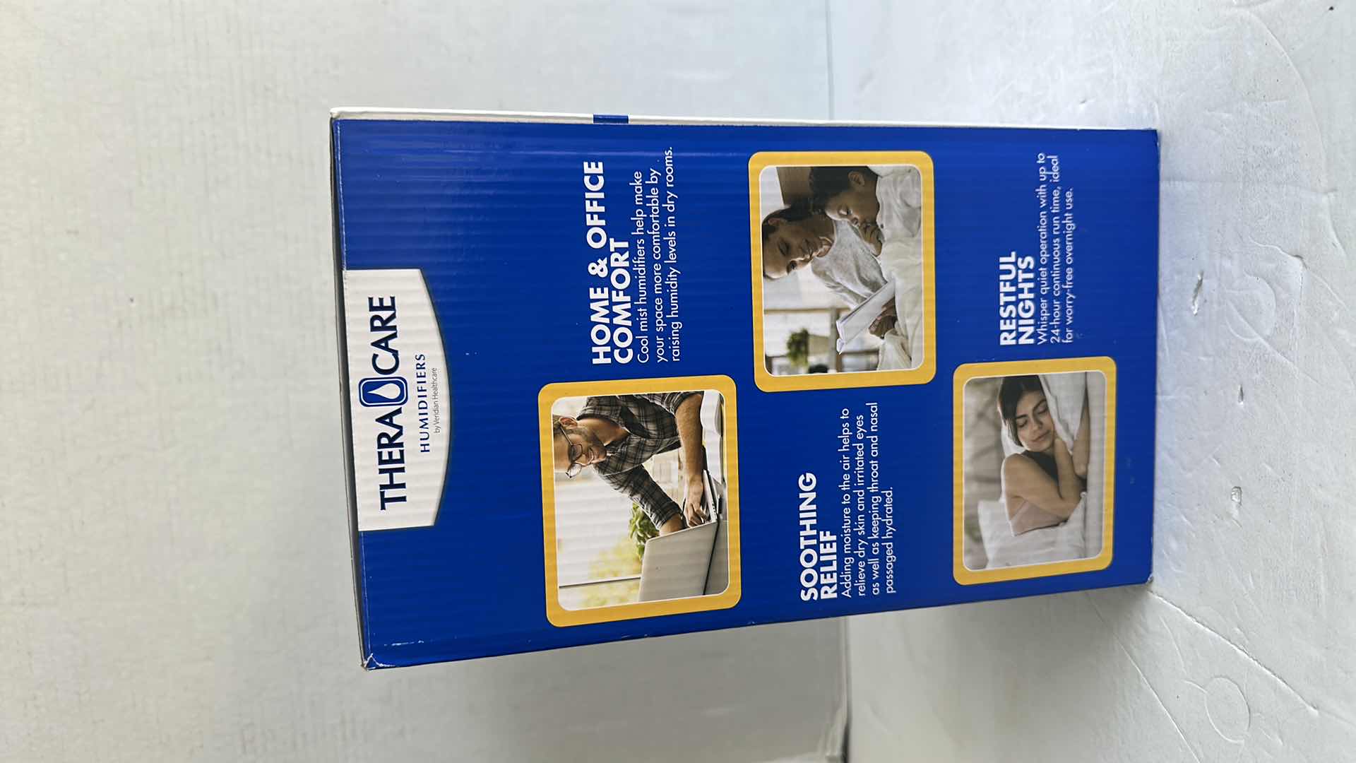 Photo 1 of NIB THERACARE COOL MIST ULTRASONIC HUMIDIFIER