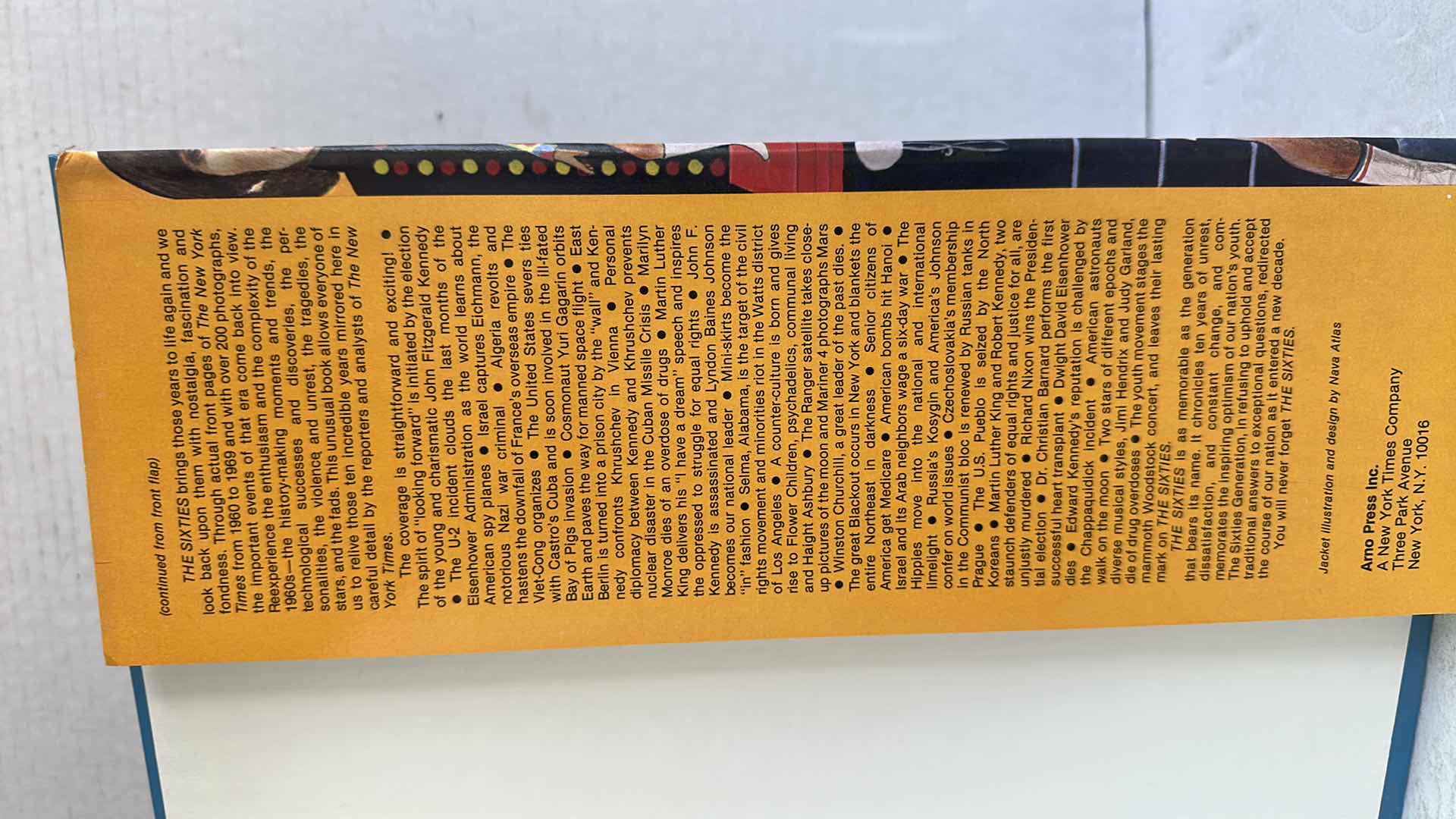 Photo 1 of THE SIXTIES HARDCOVER BOOK