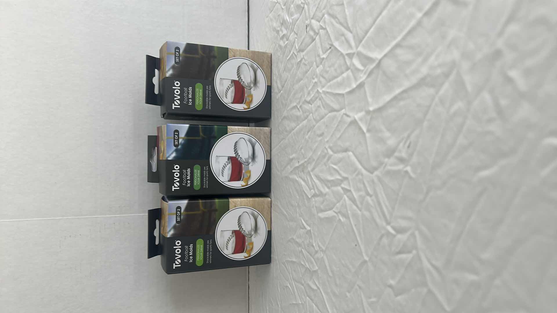 Photo 1 of 3 NEW BOXES-TOVOLO FOOTBALL ICE MOLDS SETS (2 MOLDS PER BOX)