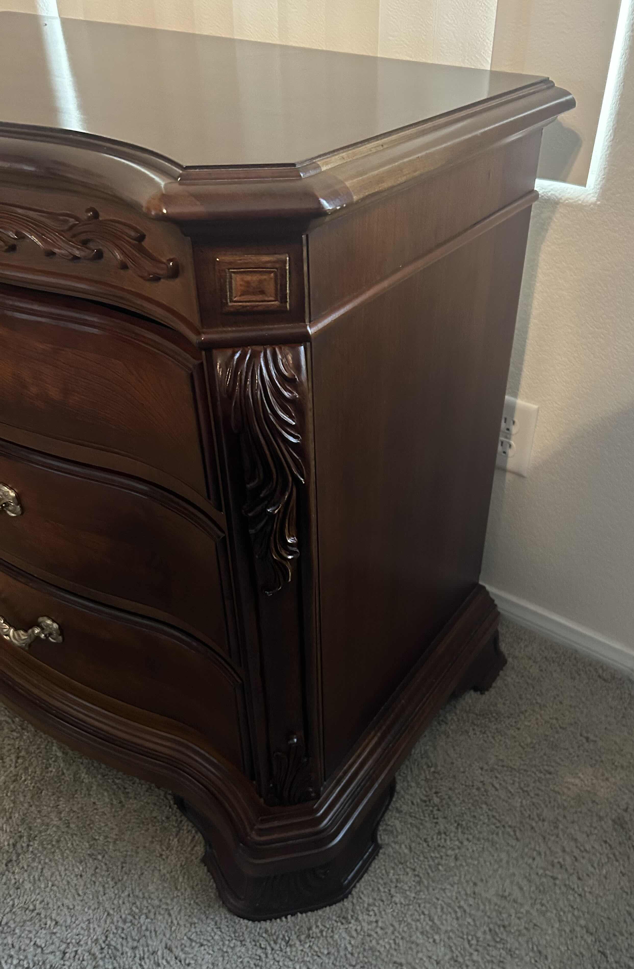 Photo 1 of AMERICAN DREW “ BOB MACKIE “ WALNUT NIGHT STAND 34” X 18” H 33” 