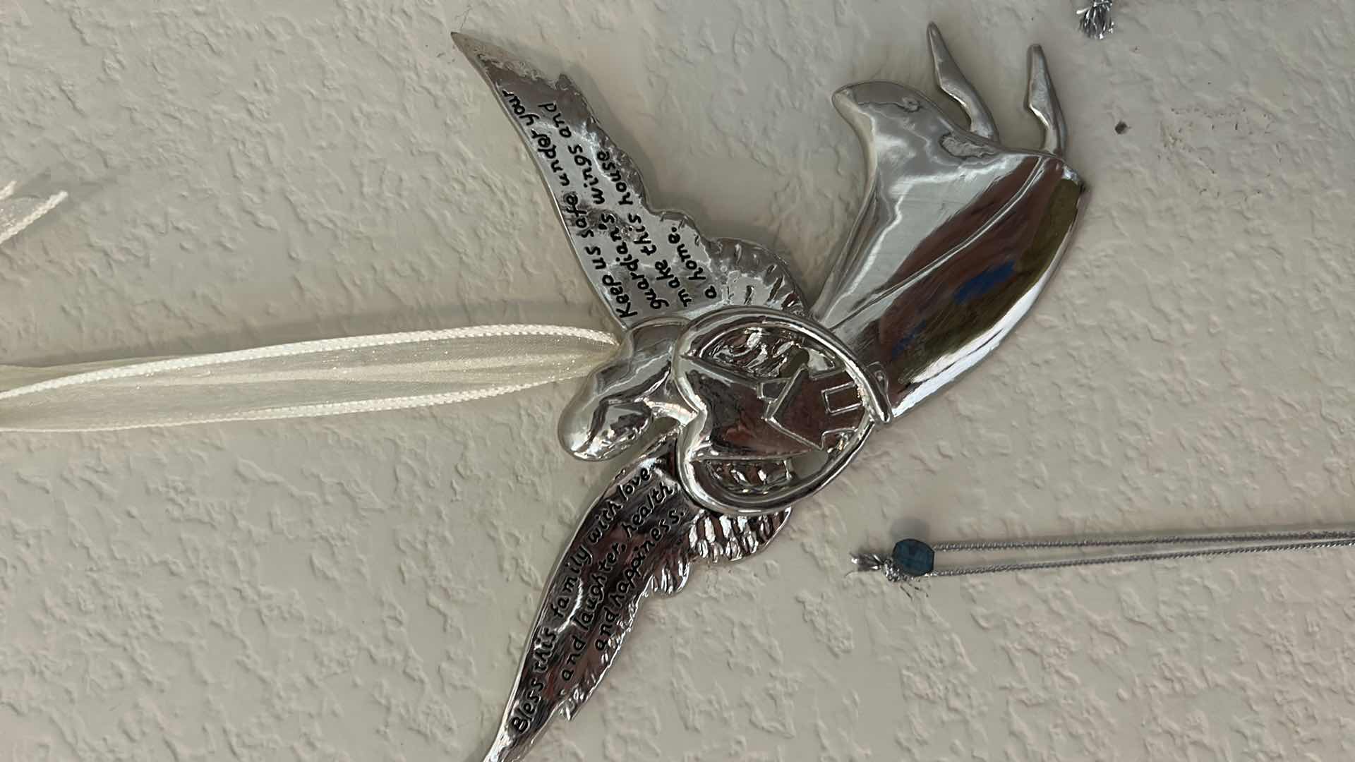 Photo 1 of SILVER HANGING MEMORY ANGEL