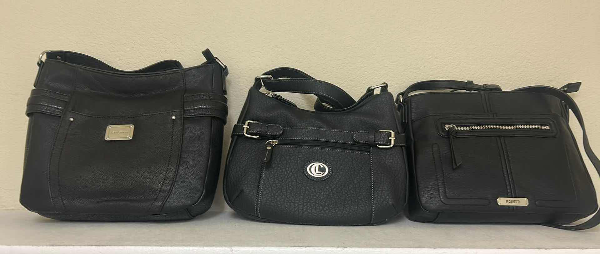 Photo 1 of 3- NEW BLACK HANDBAGS