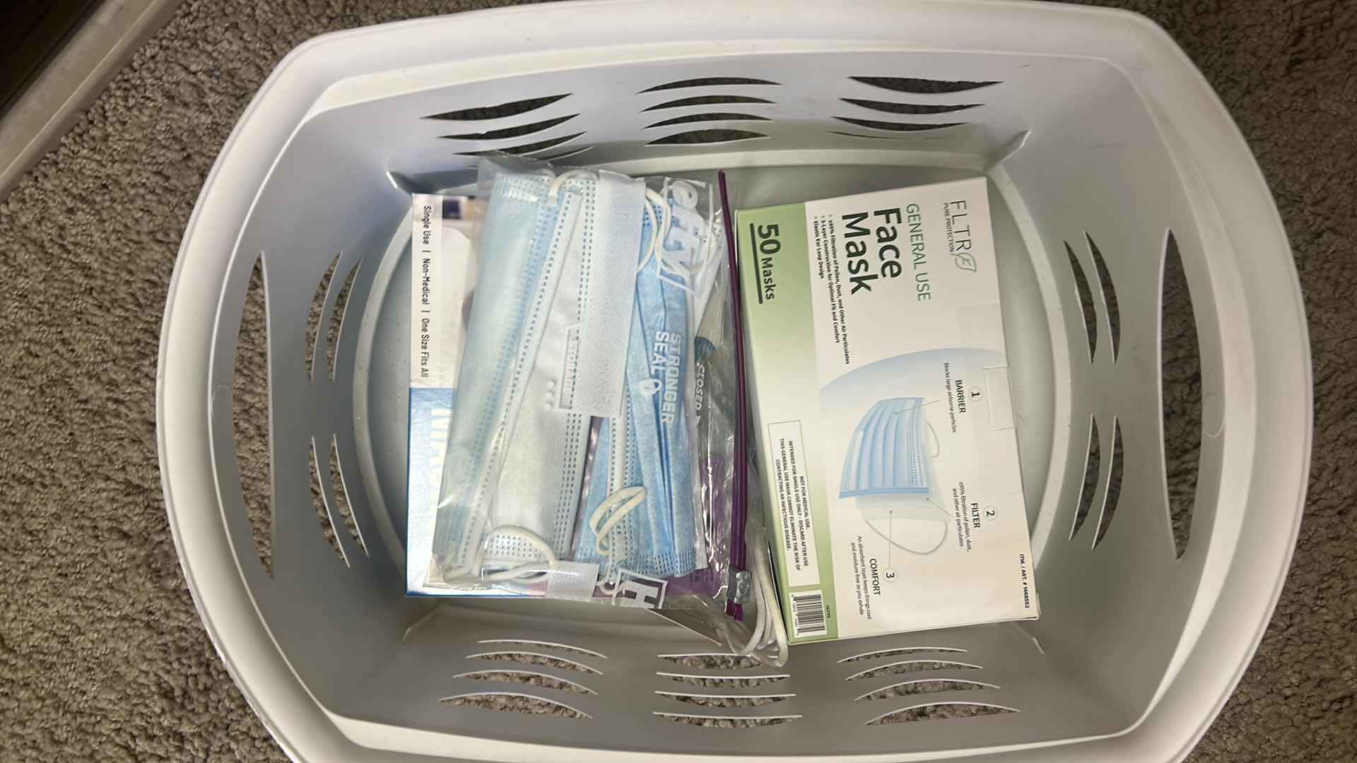 Photo 1 of 3- CONTAINERS OF MEDICAL SUPPLIES