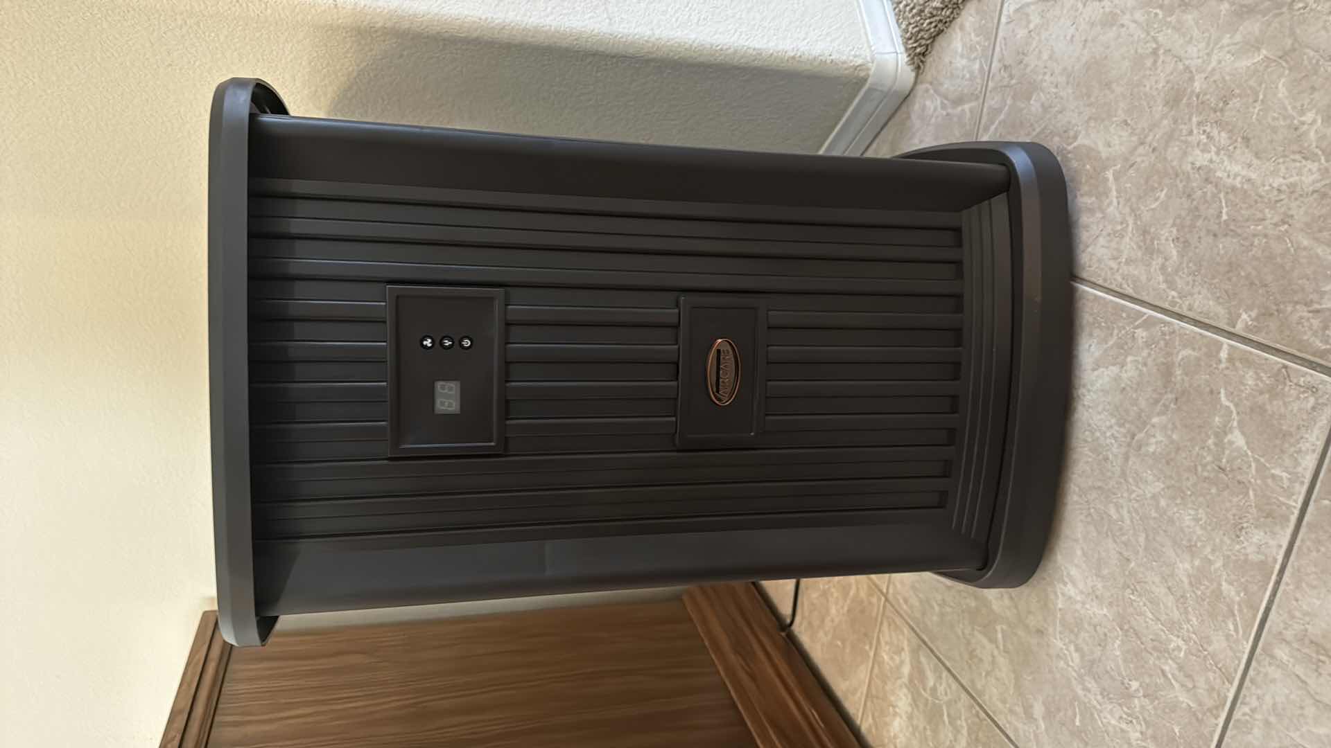 Photo 1 of AIRCARE Digital Whole-House Pedestal-Style Evaporative Humidifier (Espresso) 18”x18” H27”