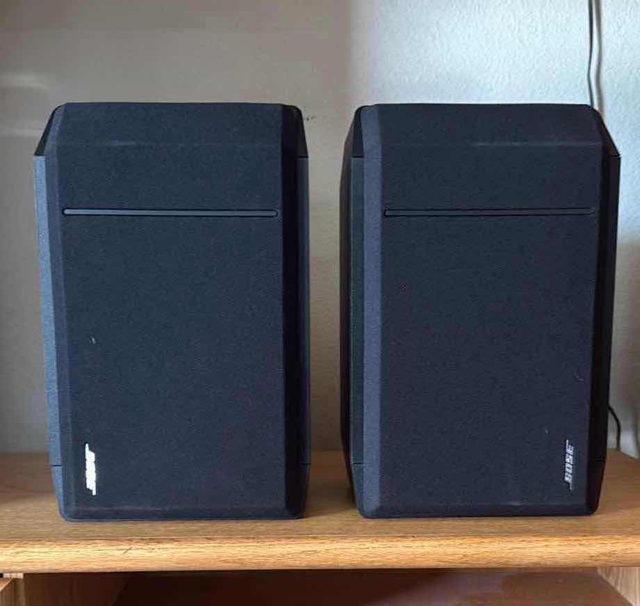 Photo 1 of 2-BOSE SPEAKERS 10”x10” H17”