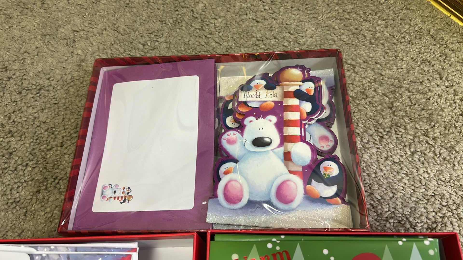 Photo 1 of CONTENTS OF BAG 5 BOXES HOLIDAY GREETING CARDS