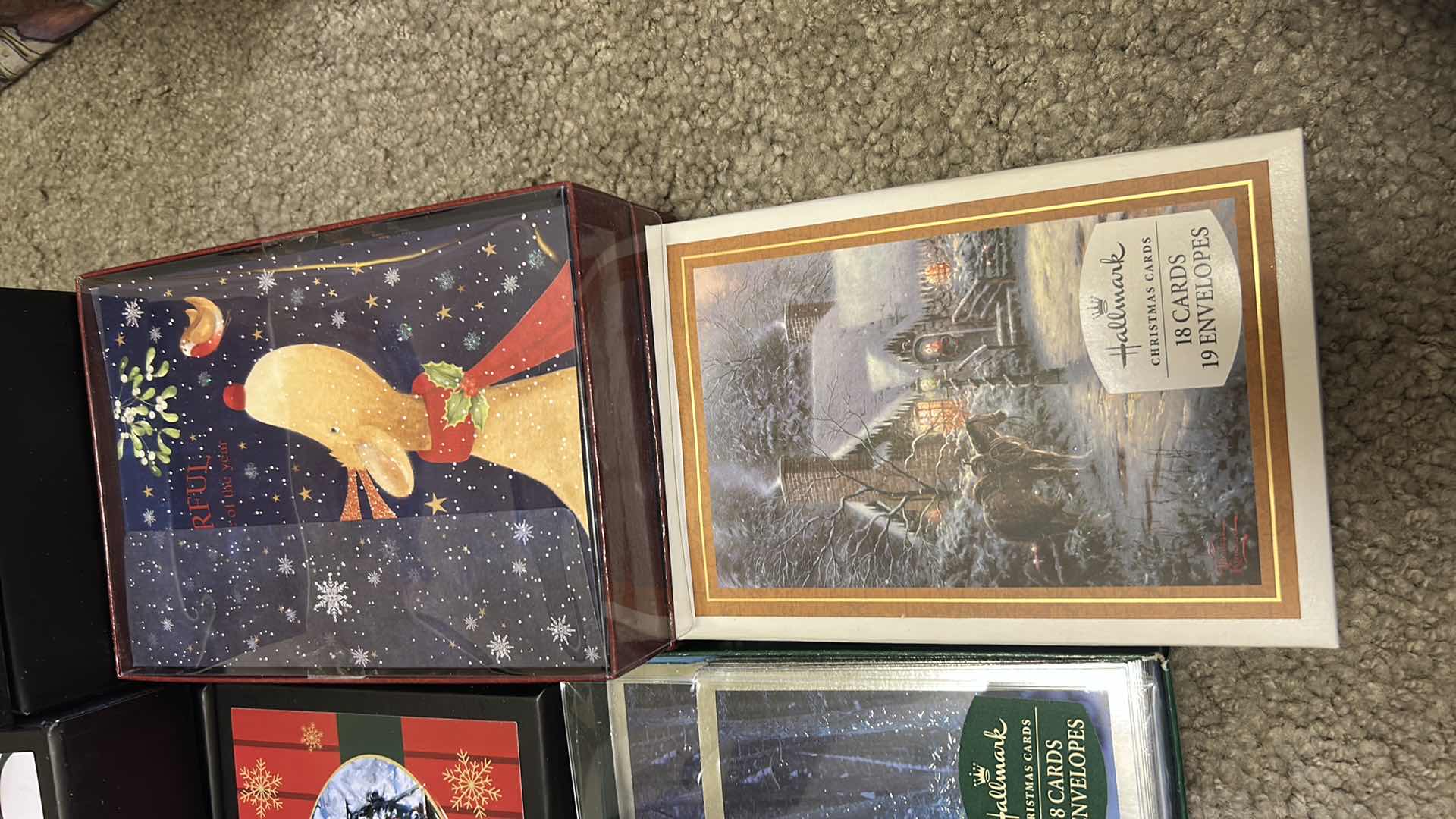 Photo 1 of CONTENTS OF BAG 10 BOXES HOLIDAY GREETING CARDS