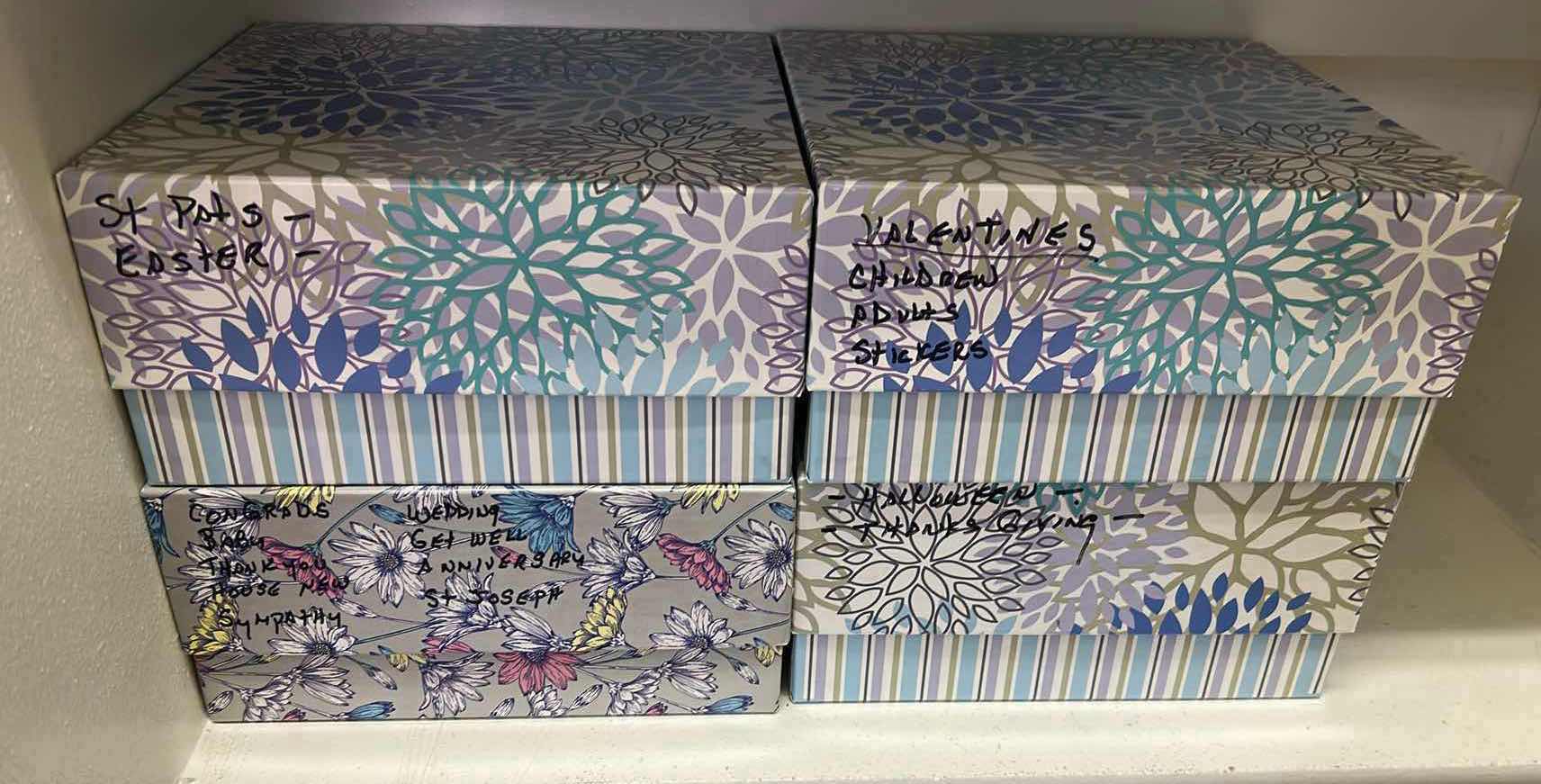 Photo 1 of 4-CONTENTS OF BOXES ASSORTED GREETING CARDS