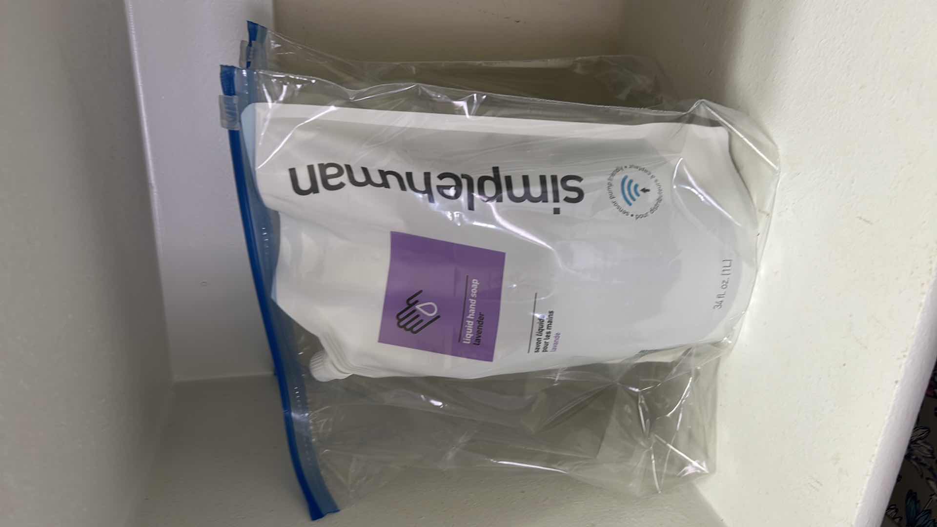 Photo 1 of SIMPLE HUMAN HAND SOAP DISPENSER AND 2 REFILLS