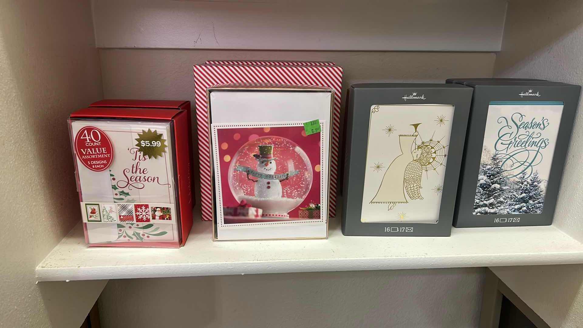 Photo 1 of CONTENTS OF BAG 9 BOXES ASSORTED HOLIDAY GREETING CARDS