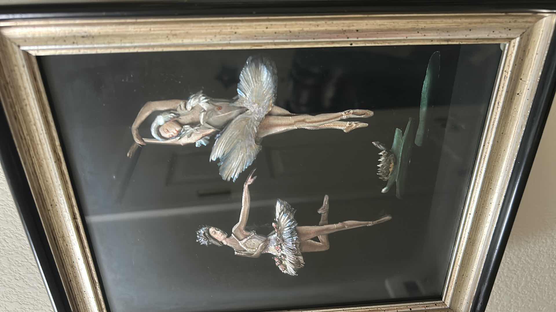 Photo 1 of 3D BALLERINA SHADOW BOX 9” X 11”