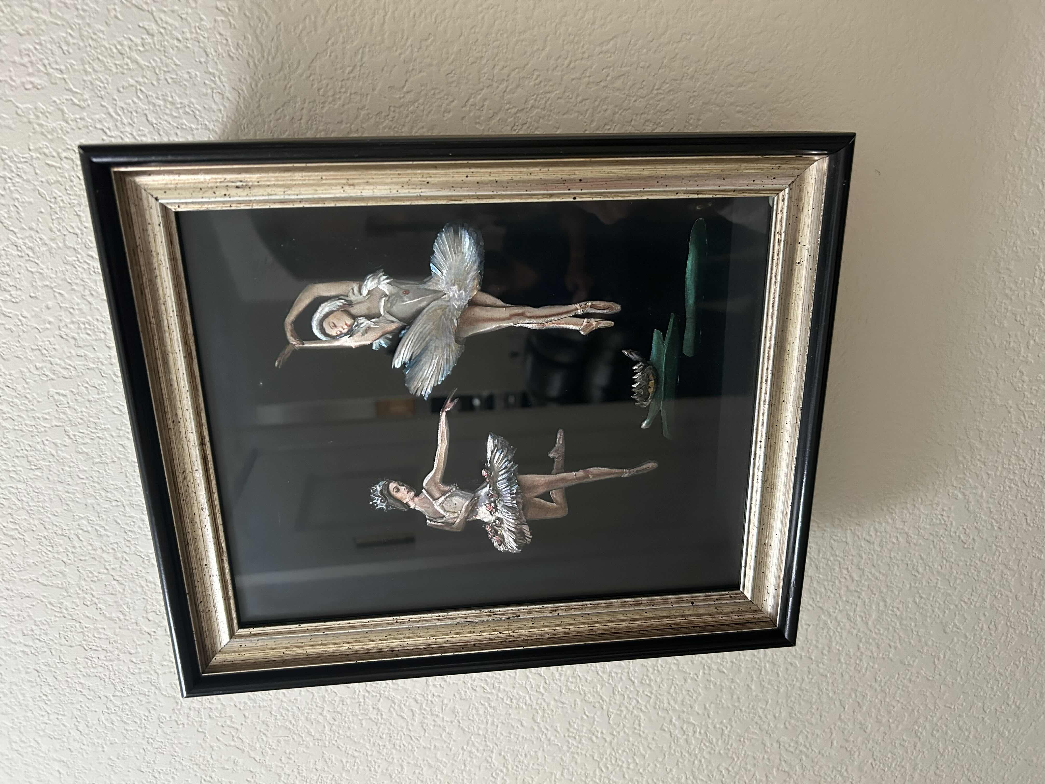 Photo 1 of 3D BALLERINA SHADOW BOX 9” X 11”