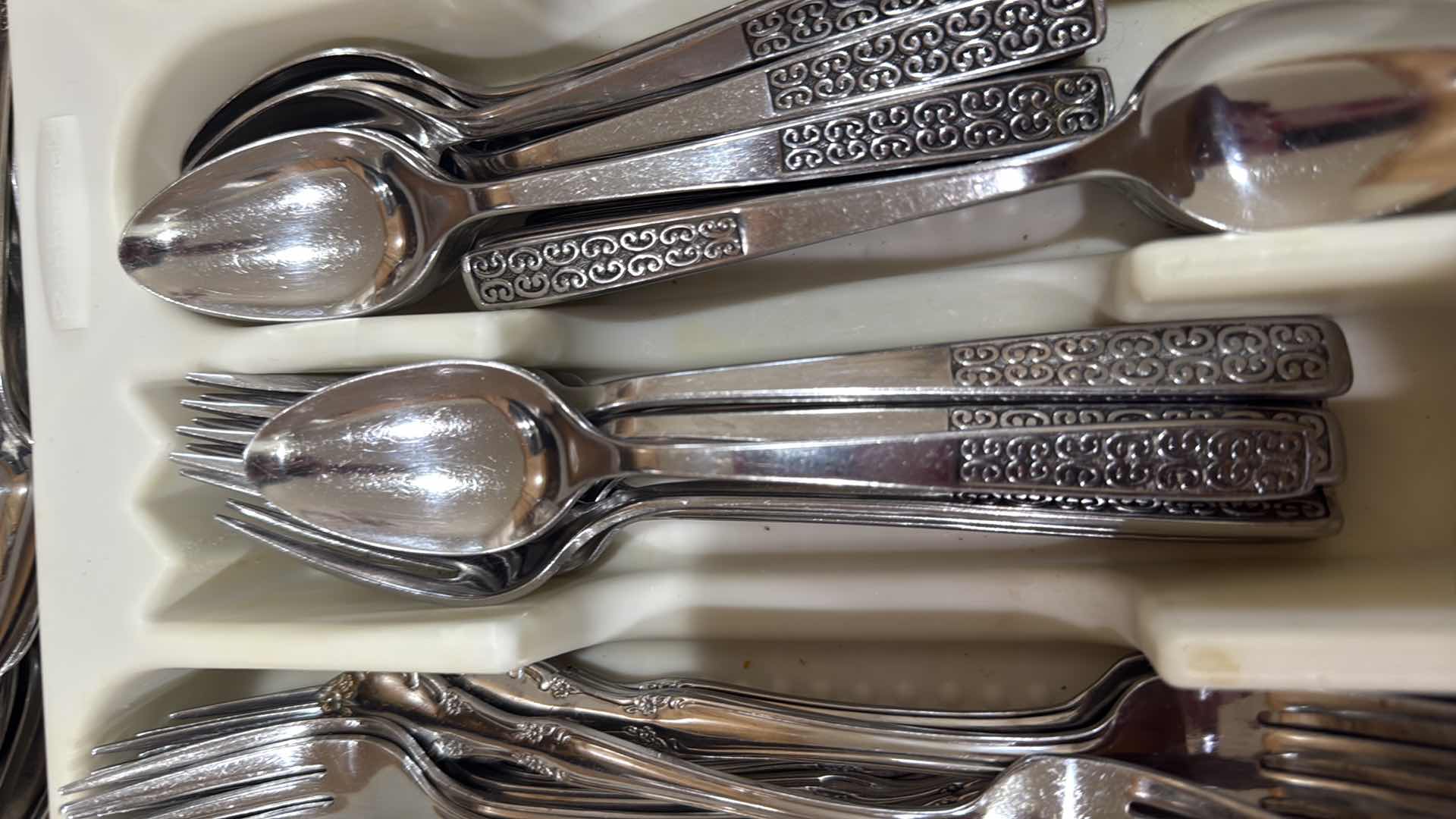 Photo 1 of CONTENTS OF KITCHEN DRAWER-SILVERWARE SET BY INTERNATIONAL