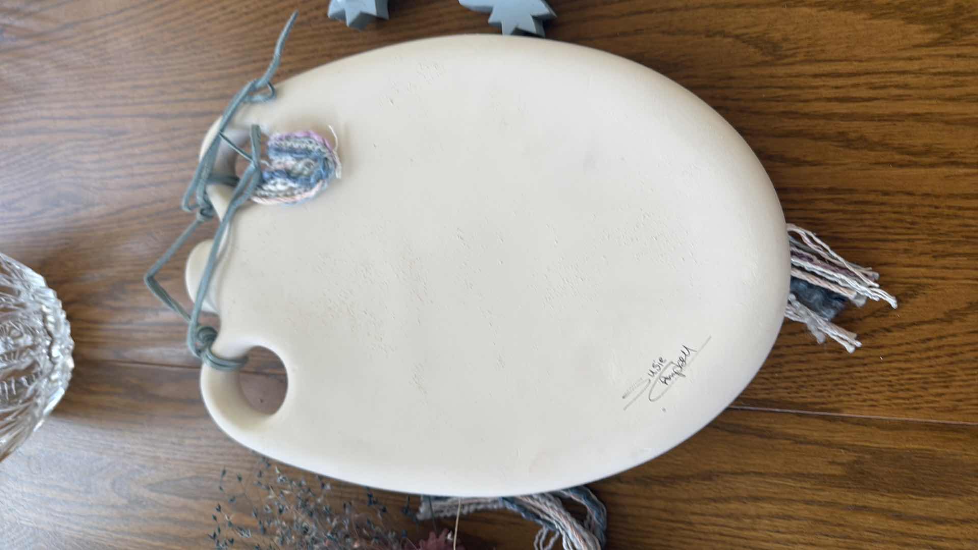 Photo 1 of 3-CERAMIC SUSIE CAMPBELL NATIVE WALL ART