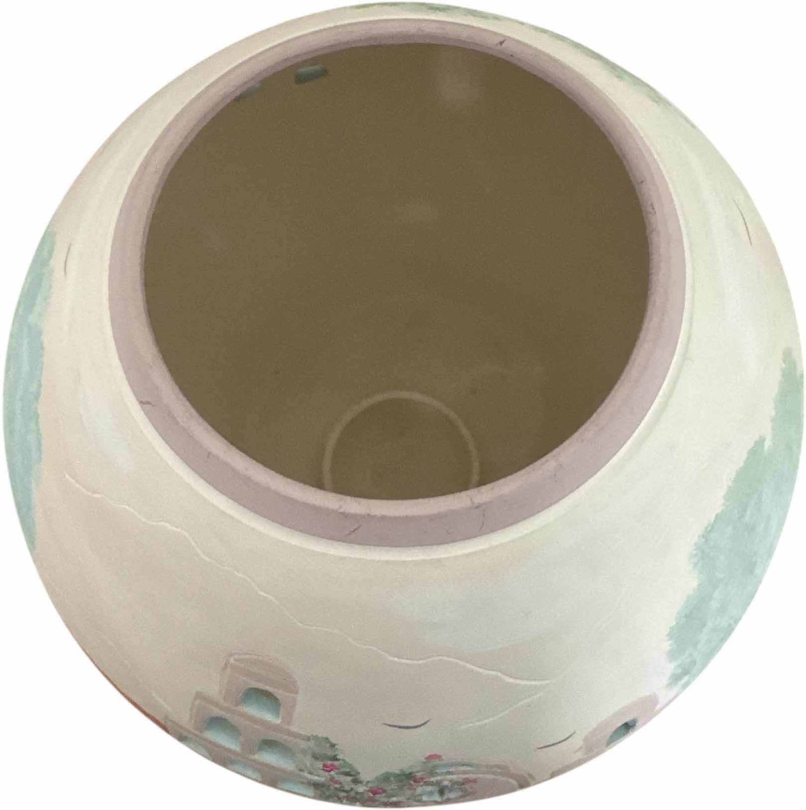 Photo 1 of VINTAGE ADOBE PUEBLO SOUTHWEST POTTERY VASE BY MIA
D11” X H9.5”