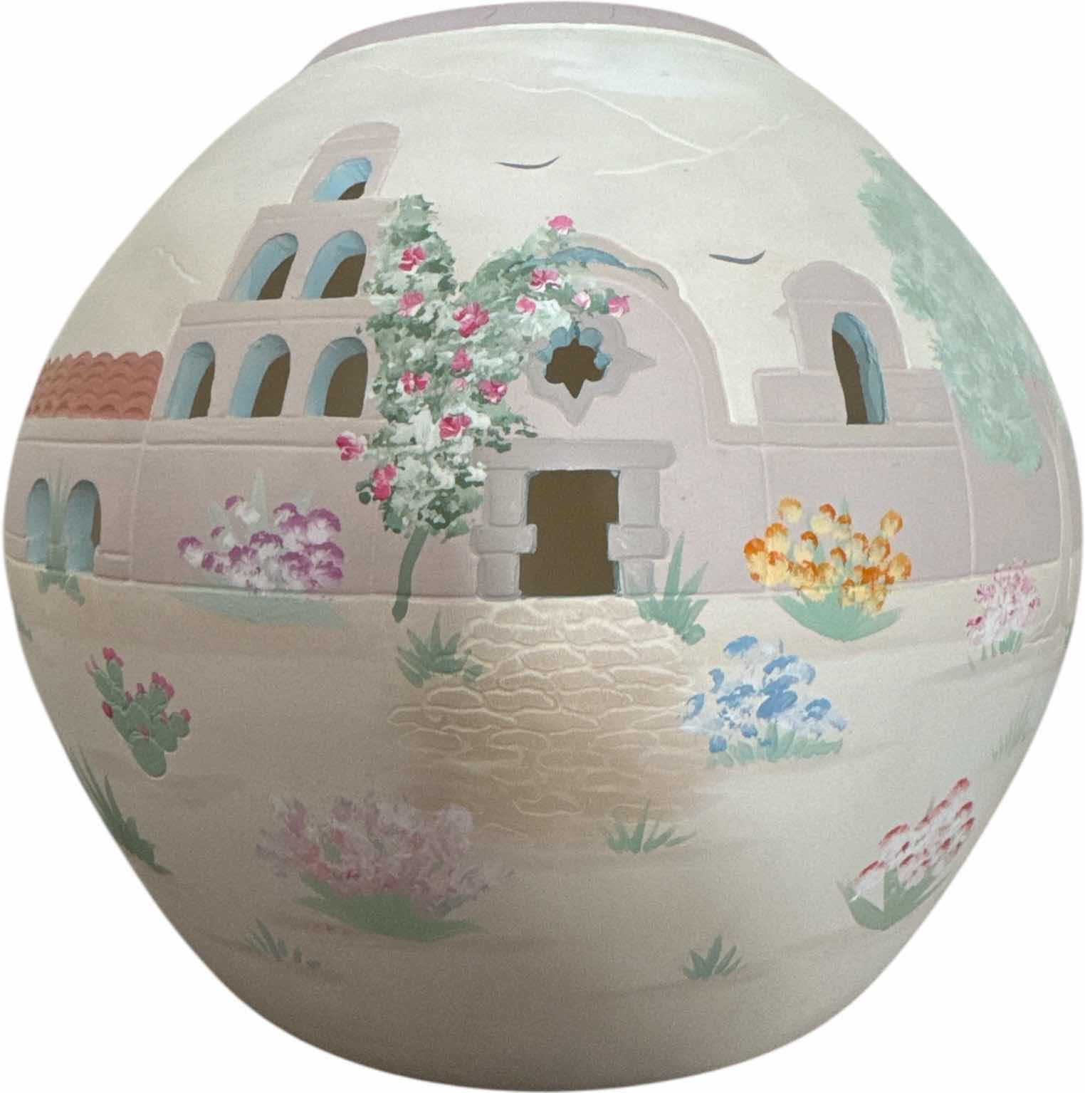 Photo 1 of VINTAGE ADOBE PUEBLO SOUTHWEST POTTERY VASE BY MIA
D11” X H9.5”