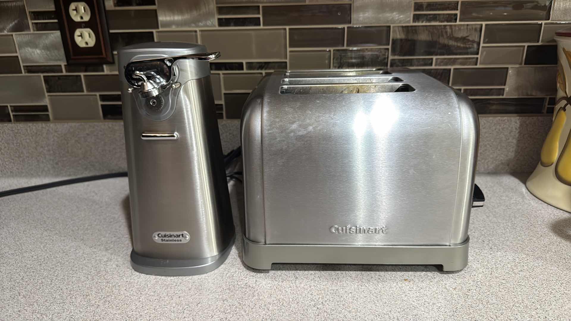 Photo 1 of CUISINART STAINLESS STEEL TOASTER & CAN OPENER