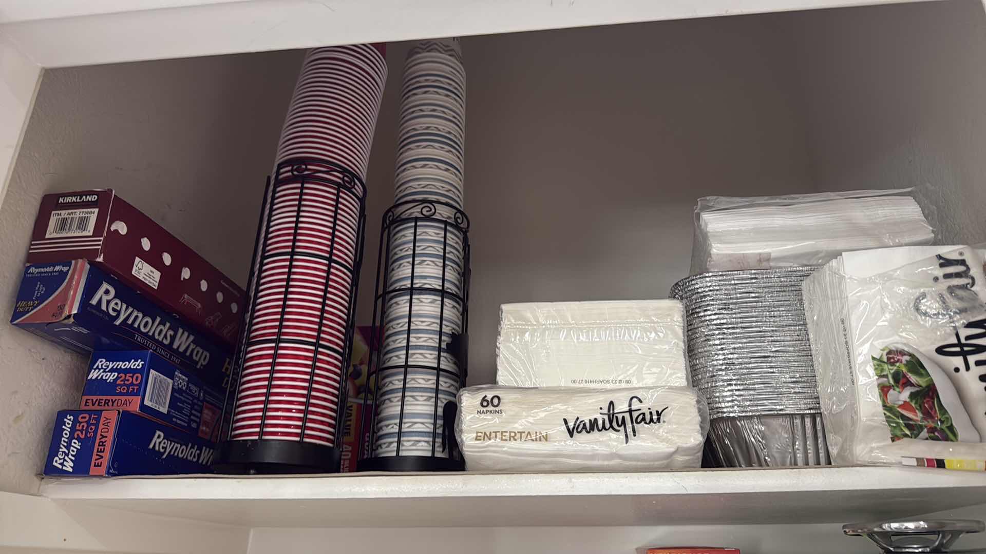 Photo 1 of CONTENTS OF 2 KITCHEN PANTRY SHELF-KICHEN SUPPLIES