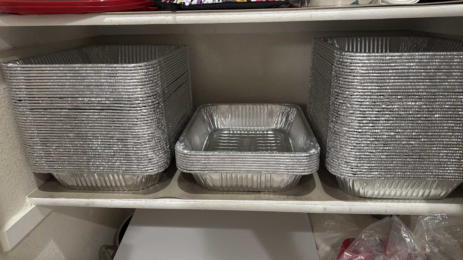 Photo 1 of CONTENTS OF 2 KITCHEN PANTRY SHELF-KICHEN SUPPLIES