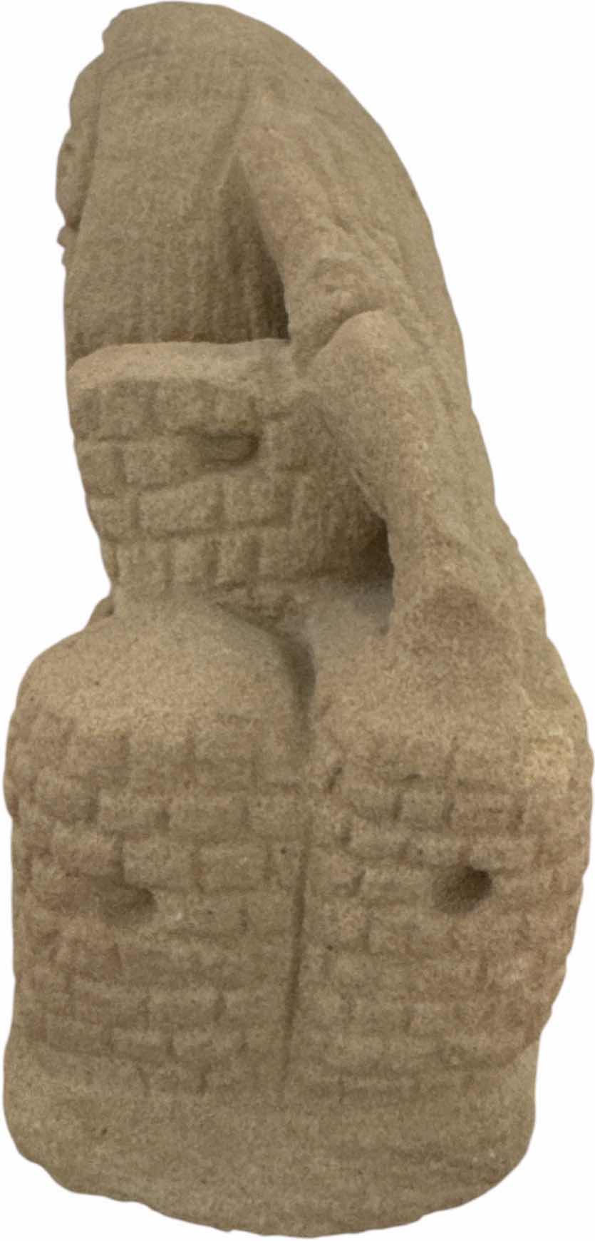 Photo 1 of STONE CARVED NATIVE AMERICAN SPIRIT WOMAN 
8” X 4” X H8.5