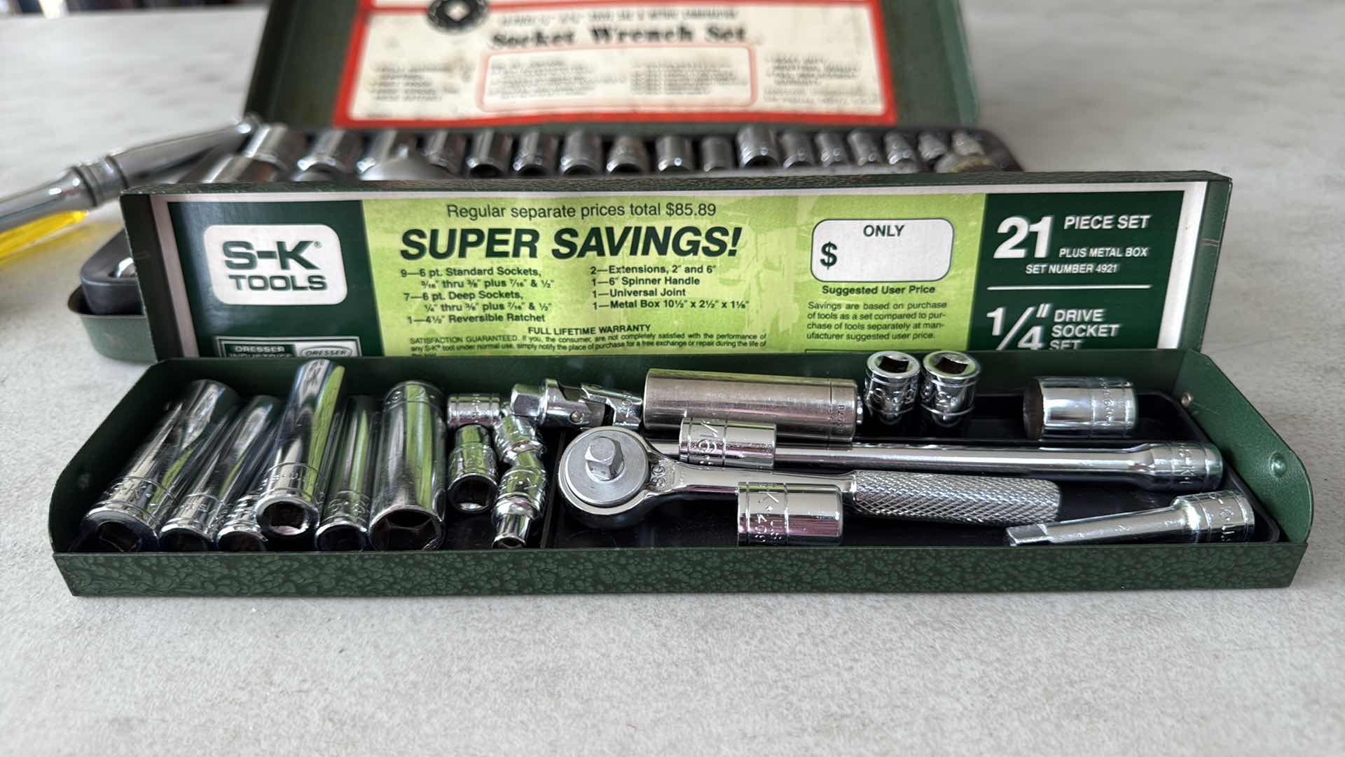 Photo 1 of ALLOY STEEL SOCKET WRENCH SETS