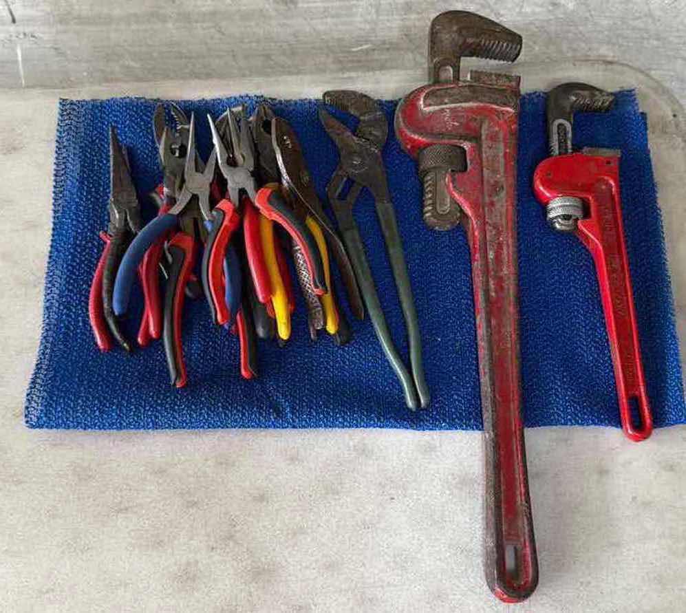 Photo 1 of HEAVY WRENCHES & PLIERS