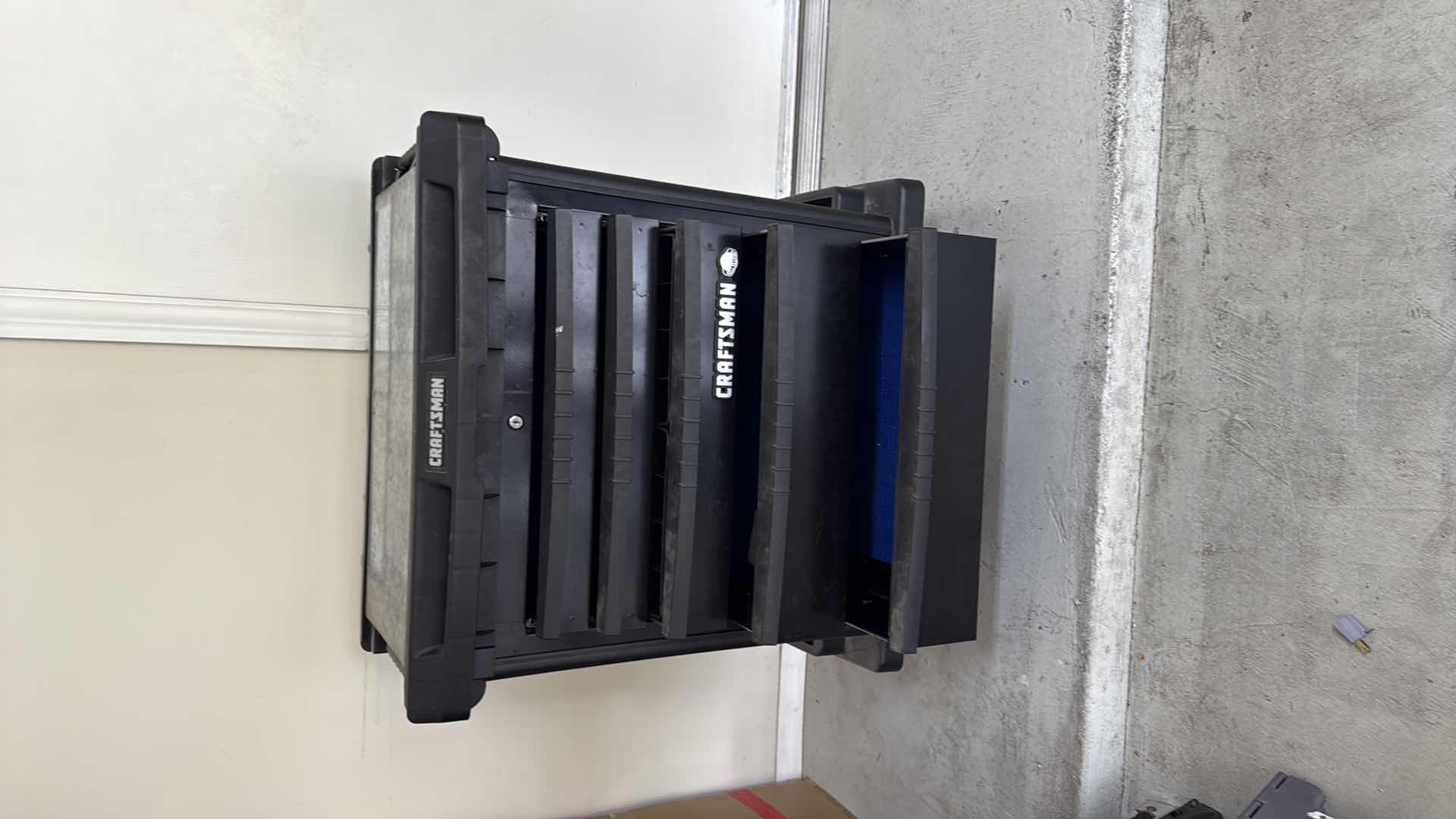 Photo 1 of BLACK CRAFTSMAN ROLLING  5 DRAWER TOOL CABINET  33” x 20” H39”