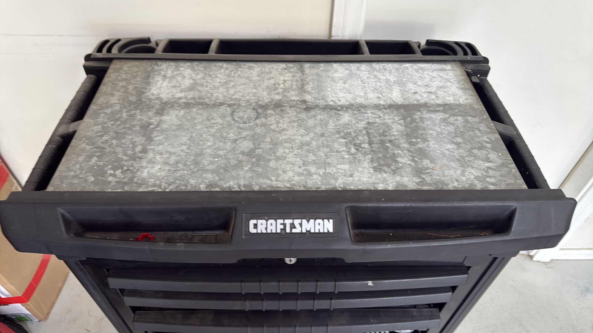 Photo 1 of BLACK CRAFTSMAN ROLLING  5 DRAWER TOOL CABINET  33” x 20” H39”