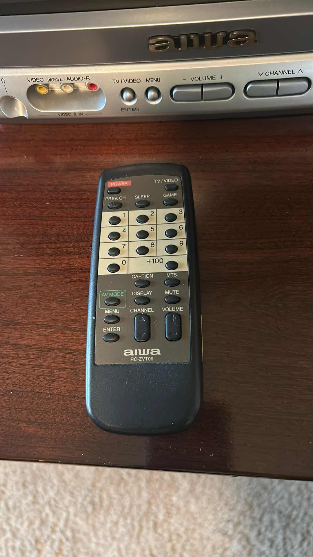 Photo 1 of AUMA 20” TV W REMOTE AND POWER SOURCE