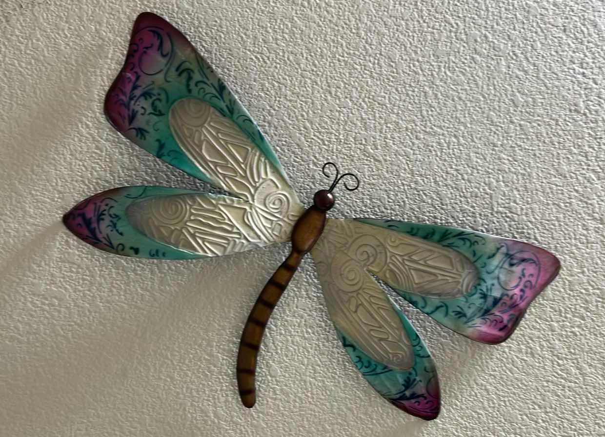 Photo 1 of 2 METAL WALL BUTTERFLIES W 14”