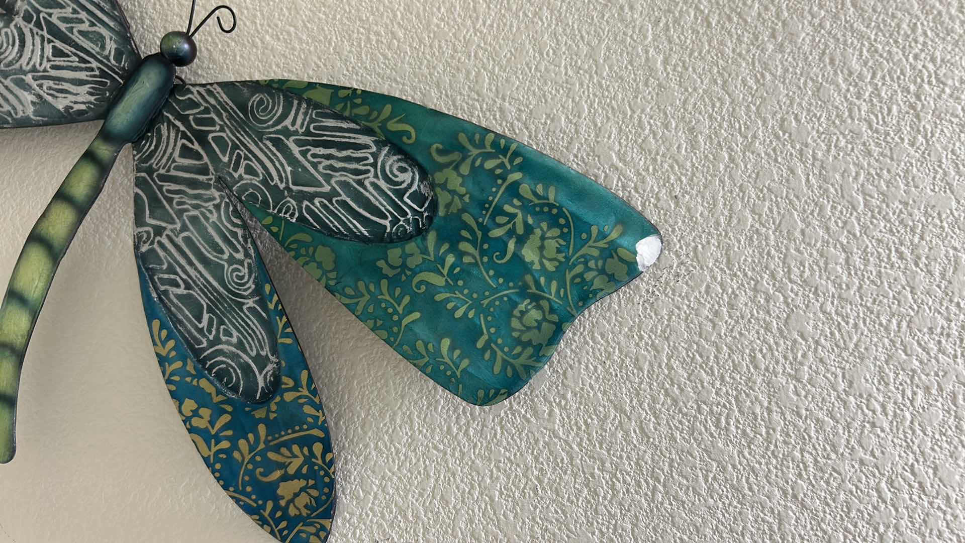 Photo 1 of 2 METAL WALL BUTTERFLIES W 14”