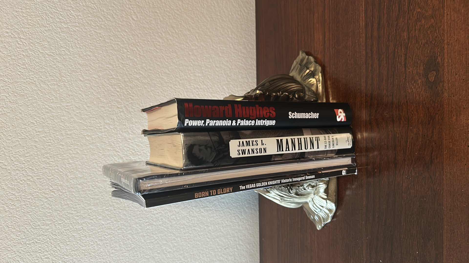 Photo 1 of 2 POLISHED BOOKENDS 4 BOOKS INCLUDED