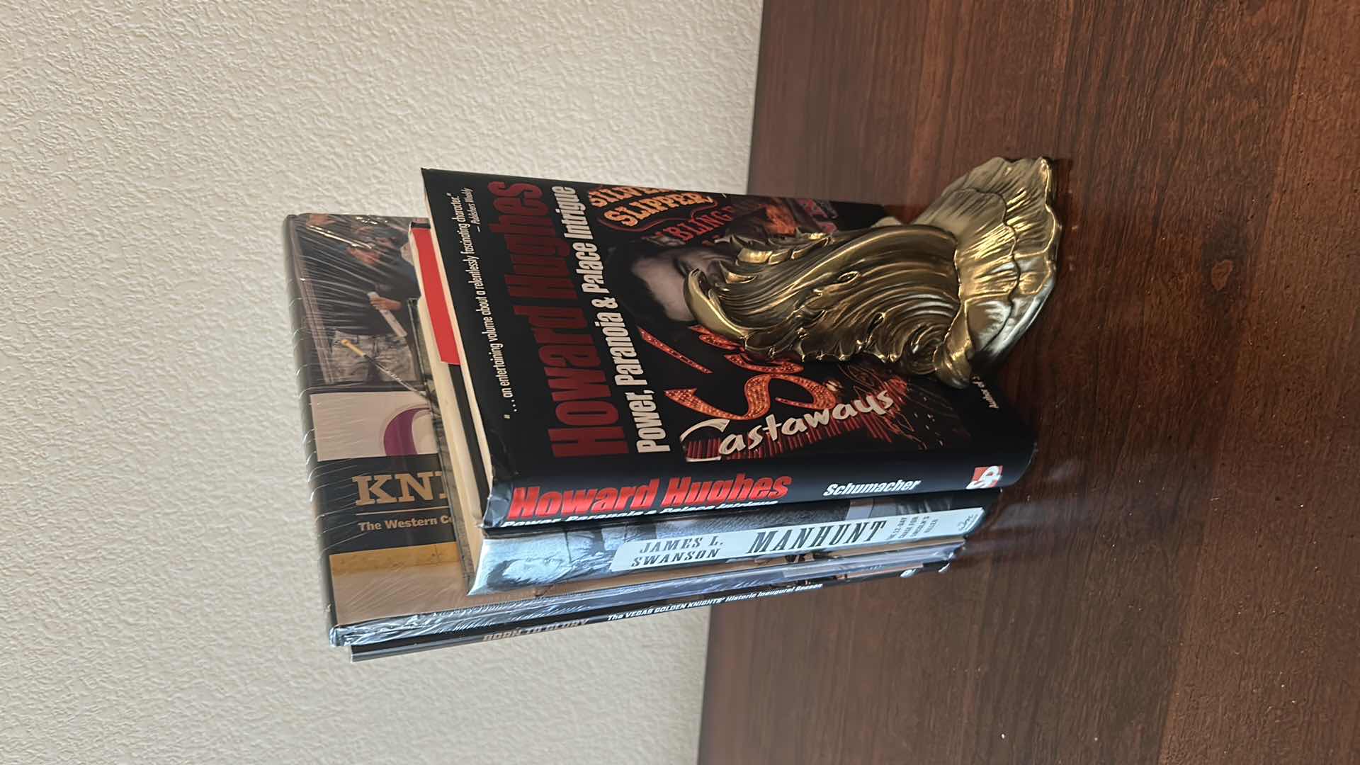 Photo 1 of 2 POLISHED BOOKENDS 4 BOOKS INCLUDED