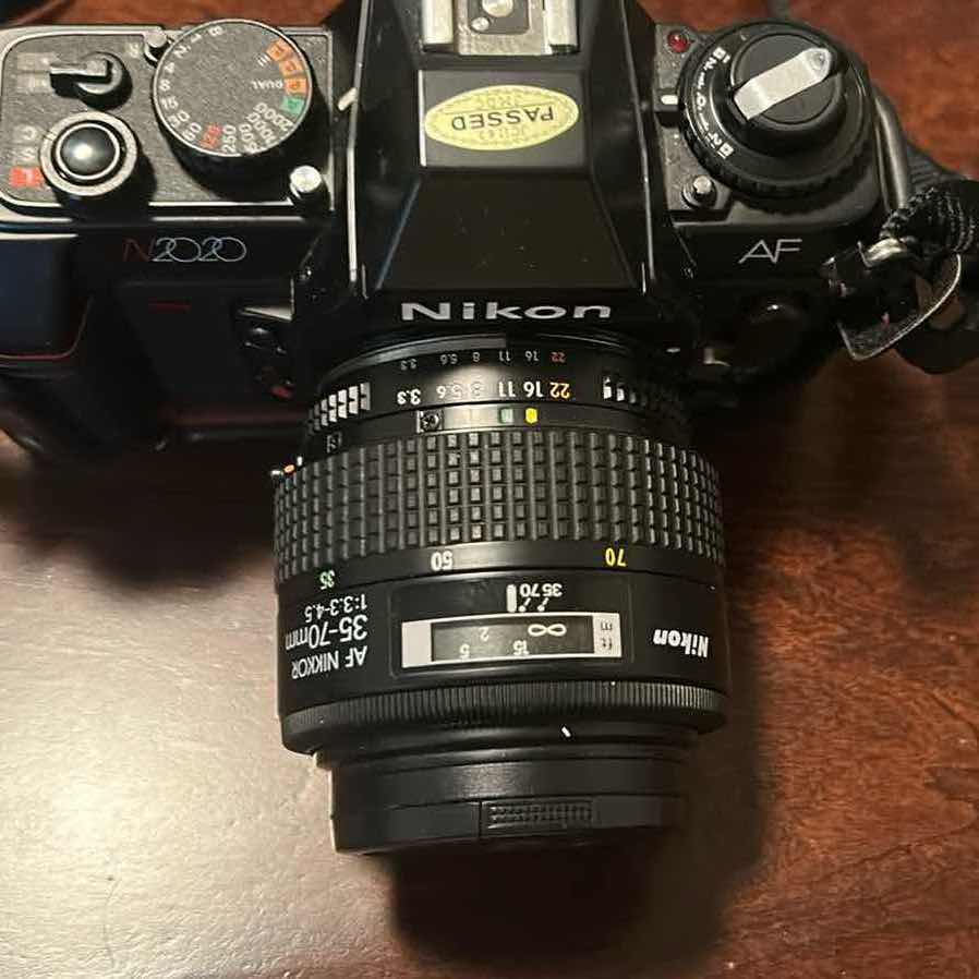 Photo 1 of NIKON AUTO FOCUS N2020 CAMERA